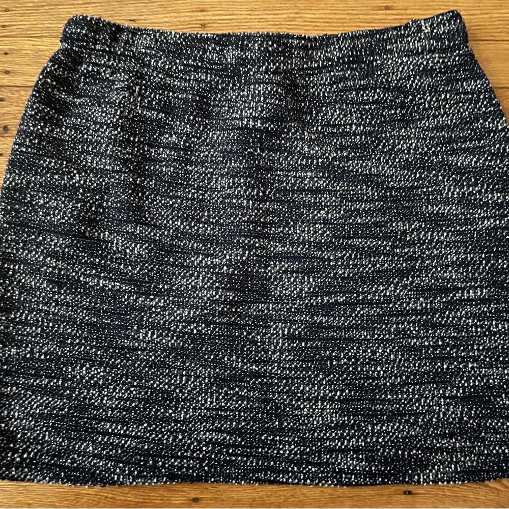 Loft Tweed Drawstring Skirt - Picture 2 of 7